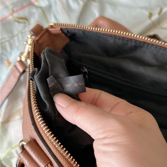 Rebecca Minkoff Leather Satchel in Cognac - Picture 9 of 12